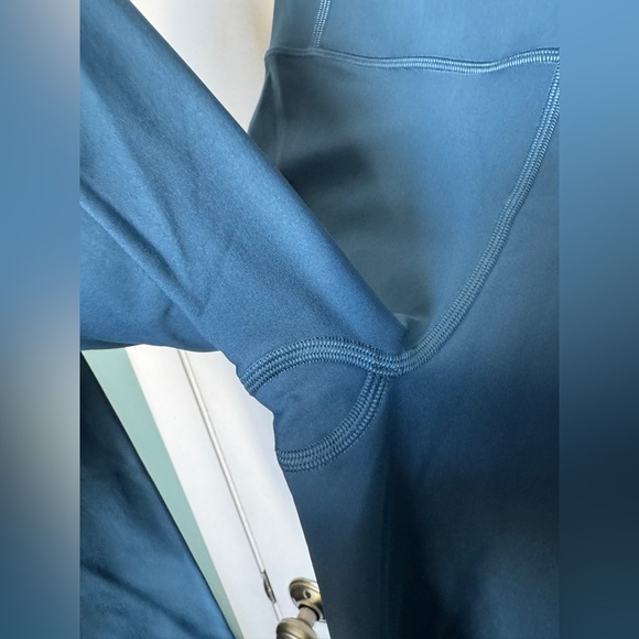 Lululemon Flurry Up Super High-Rise Brushed Petrol Blue - Picture 10 of 13
